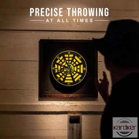 Dobócél 9 darab dobókéssel