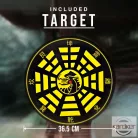 Dobócél 9 darab dobókéssel