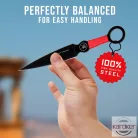 Dobócél 9 darab dobókéssel