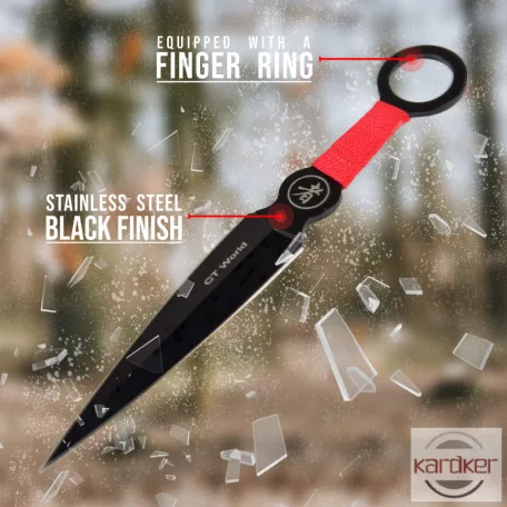 Dobócél 9 darab dobókéssel