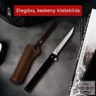 Kemping zsebkés sötét markolattal