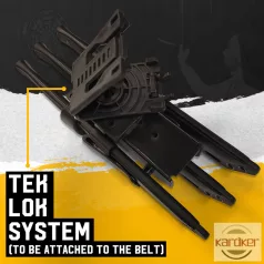 Három darabos tanto dobókés szett kydex tokban