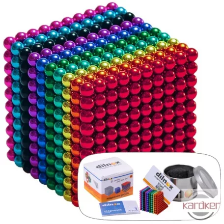 Mágneses építőjáték 1000 db-os
