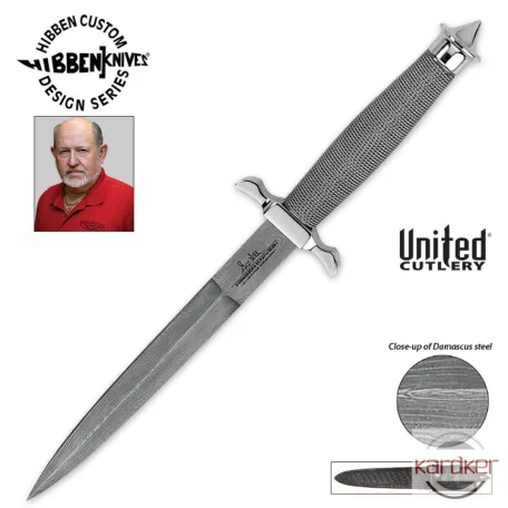 Gil Hibben Silver Shadow Damascus