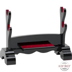 Kard állvány polccal két kard számára