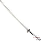 Fekete-fehér szamuráj szett állvánnyal