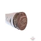 Fekete-fehér szamuráj szett állvánnyal