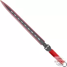Taktikai kard machete piros, dobókésekkel 