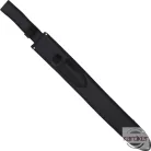 Taktikai kard machete piros, dobókésekkel 