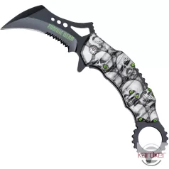 Zombie Dead Karambit kombinált pengével  