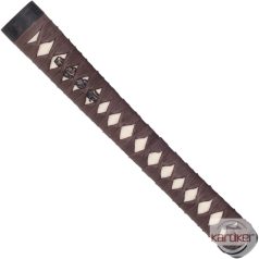 Katana markolat komplett - bőr tekercseléssel