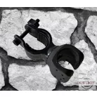 Kerékpárra szerelhető elemlámpa tartó konzol