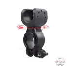 Kerékpárra szerelhető elemlámpa tartó konzol