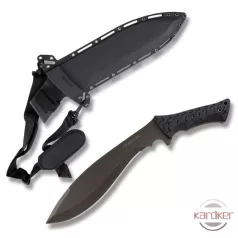 Schrade Jethro Full Tang Drop Point Re-Curve Fixed Blade