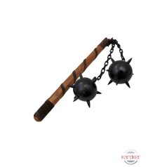 Láncos buzogány két golyóval