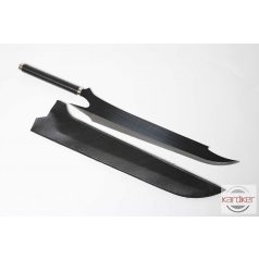 Bleach Kurosaki Ichigo Cutting Moon Zangetsu Katana
