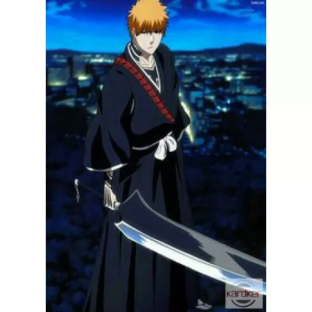 Bleach Kurosaki Ichigo Cutting Moon Zangetsu Katana