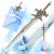 Warcraft - Frostmourne levélbontó kard LED megvilágítású állvánnyal