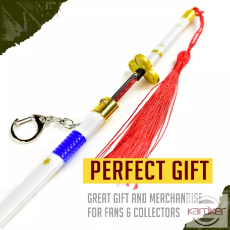 One Piece - Oden's Ame No Habakiri Katana levélbontó kard állvánnyal