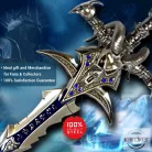 Warcraft - Frostmourne levélbontó kard állvánnyal
