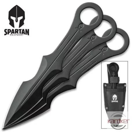 Spartan három darabos dobókés szett