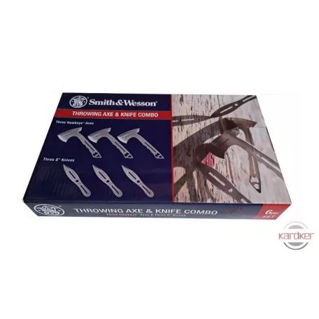 Smith & Wesson dobókés és fejsze szett