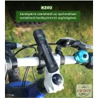 TANK007 extra erős, tölthető 2 az 1-ben LED zseblámpa 