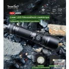 TANK007 extra erős, tölthető LED zseblámpa 7 funkcióval