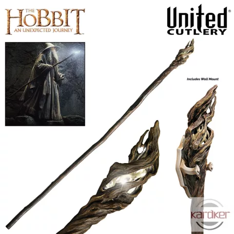 The Hobbit - Illuminated Staff of the Wizard Gandalf