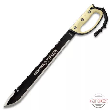 USMC Semper Fi Sawback Machete
