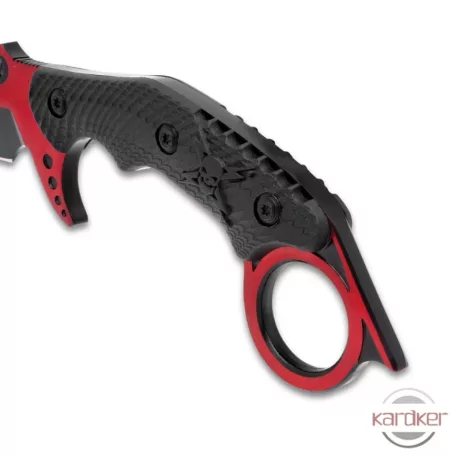 M48 Red Liberator Falcon Karambit