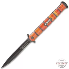 USMC Colossal Heritage Stiletto Pocket Knife