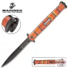 USMC Colossal Heritage Stiletto Pocket Knife