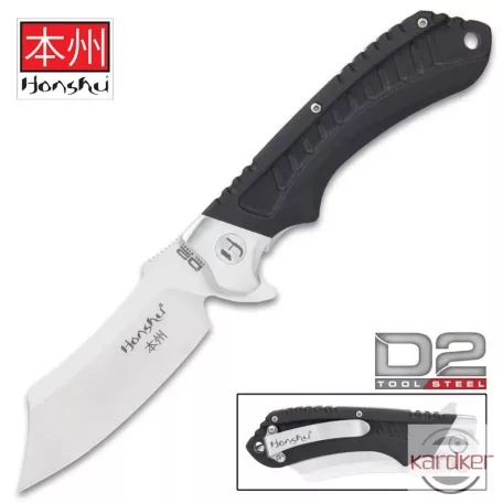 Honshu Sekyuriti Razor Pocket Knife - D2