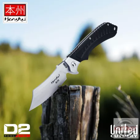Honshu Sekyuriti Razor Pocket Knife - D2