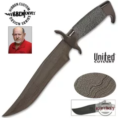 Gil Hibben Highlander Bowie Damascus