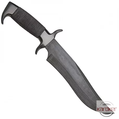 Gil Hibben Highlander Bowie Damascus