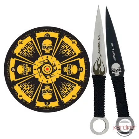 Fantasy Skull Dozen Throwing Set