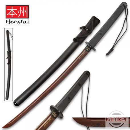 Honshu Boshin Hellfire Damascus Handmade Wakizashi