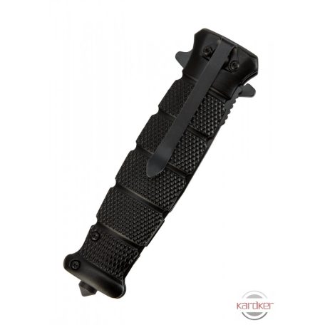 Assisted Opening Black & Green U.S.M.C. Combat Knife