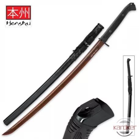 Honshu Boshin Hellfire Damascus Handmade Katana