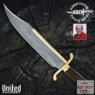 Gil Hibben Old West Bowie Damascus Edition