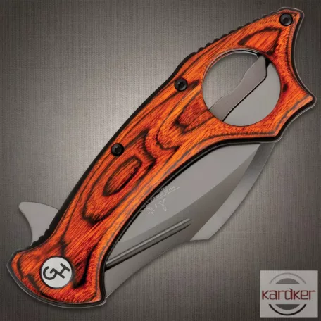 Hibben Warbird Bloodwood Karambit